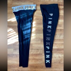 Victorias secret PINK bling keggings bundle